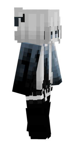 Black skin: body, right side render