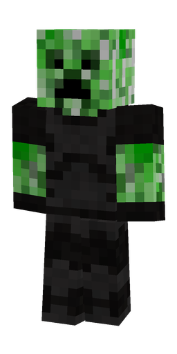Black skin: body, front render