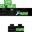 Black skin: raw texture render
