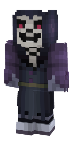Black skin: body, front render
