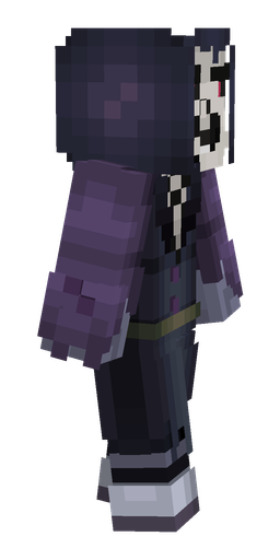 Black skin: body, right side render