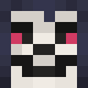 Black skin: face render