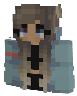 Blue skin: bust render
