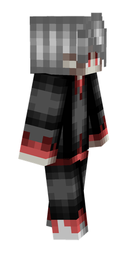 Black skin: body, right side render