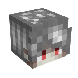 Black skin: head render