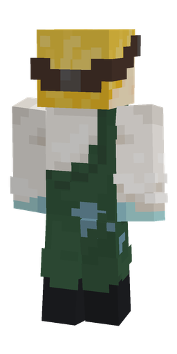 Classic skin: body, back render