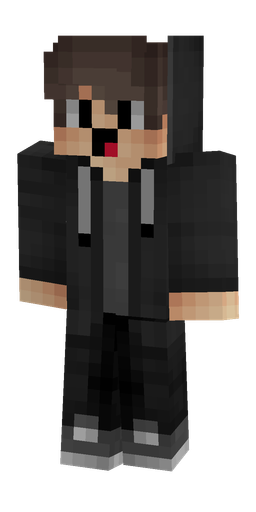 Black skin: body, front render