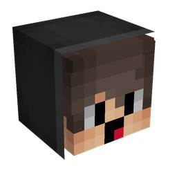 Black skin: head render