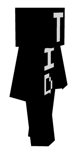 Black skin: body, right side render