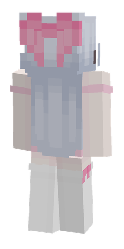 Blue skin: body, back render