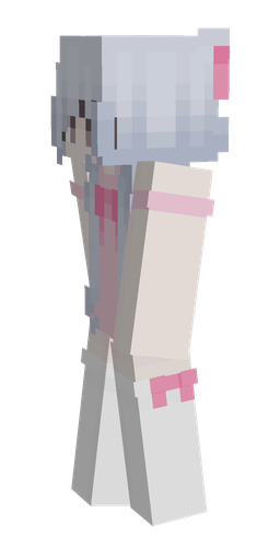 Blue skin: body, left side render