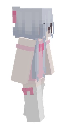 Blue skin: body, right side render