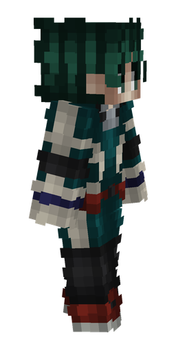Black skin: body, right side render
