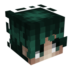 Black skin: head render