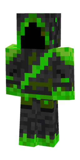 Black skin: body, front render