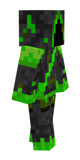 Black skin: body, right side render