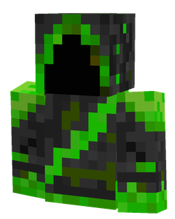 Black skin: bust render