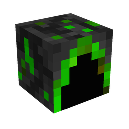 Black skin: head render