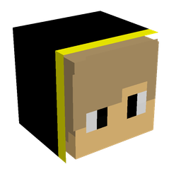 Black skin: head render