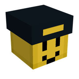 Black skin: head render