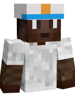 Blue skin: bust render