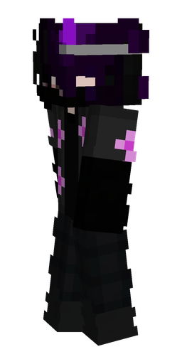 Black skin: body, left side render