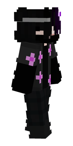 Black skin: body, right side render
