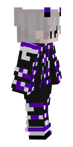 Black skin: body, right side render