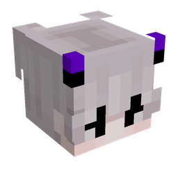 Black skin: head render