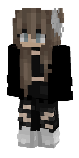 Black skin: body, front render