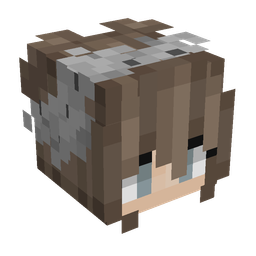 Black skin: head render