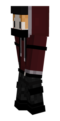 Black skin: body, left side render