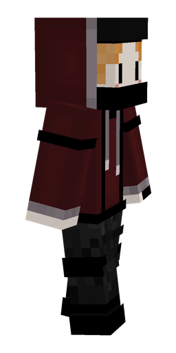 Black skin: body, right side render