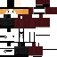 Black skin: raw texture render