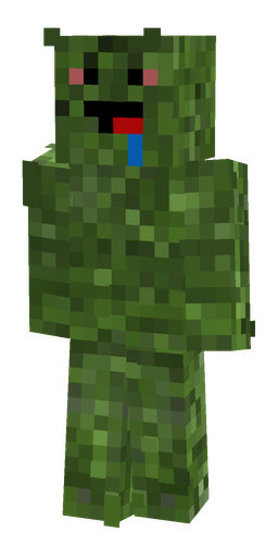 Green skin: body, front render