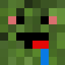 Green skin: face render