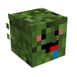 Green skin: head render