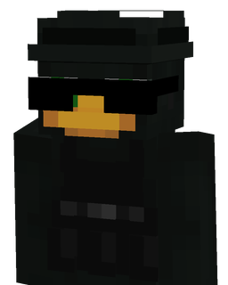 Black skin: bust render