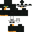 Black skin: raw texture render