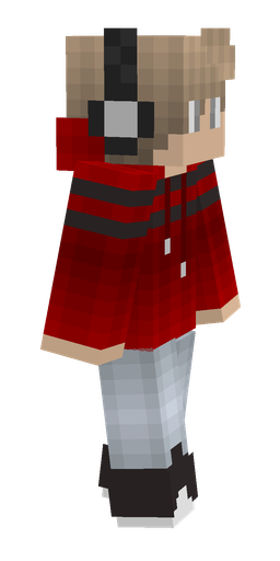 Black skin: body, right side render