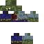 Blue skin: raw texture render