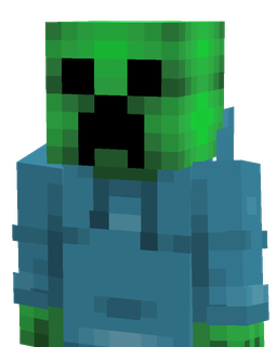 Blue skin: bust render