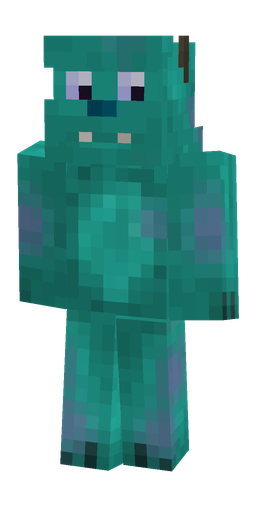 Blue skin: body, front render