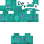 Blue skin: raw texture render