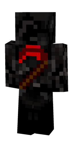 Black skin: body, back render