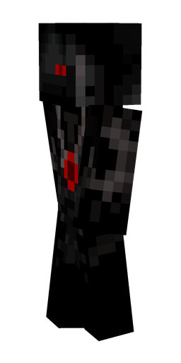 Black skin: body, left side render