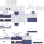 Blue skin: raw texture render
