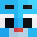 Blue skin: face render