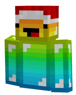 Blue skin: bust render