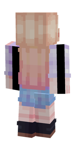 Classic skin: body, back render